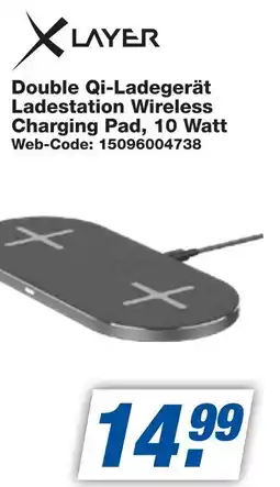 Expert Xlayer double qi-ladegerät ladestation wireless charging pad Angebot