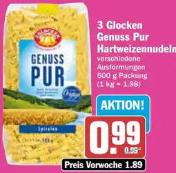 AEZ 3 Glocken Genuss Pur Hartweizennudeln Angebot