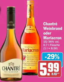 AEZ Chantré Weinbrand oder Mariacron Angebot