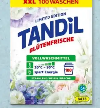 Aldi Süd Tandil Vollwaschmittel Blütenfrische XXL Angebot