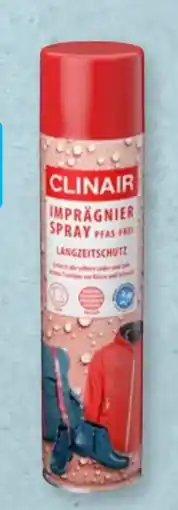 Aldi Süd Clinair Imprägnier Spray Angebot
