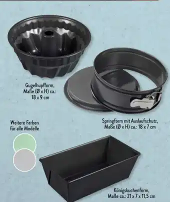 Aldi Süd Crofton Kleinbackformen Angebot