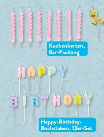 Aldi Süd Home Creation Kuchenkerzen Angebot