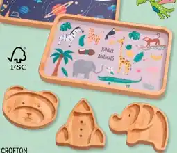 Aldi Süd Crofton Bambus-Kinderteller Angebot