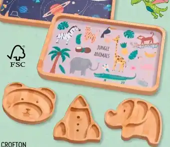 Aldi Süd Crofton Bambus-Kinderteller Angebot