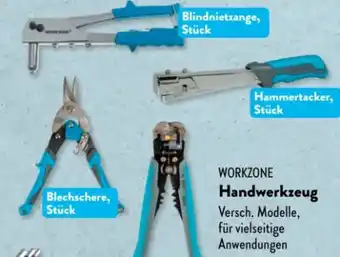 Aldi Süd Workzone Handwerkzeug Angebot