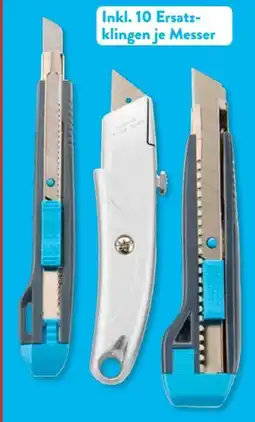 Aldi Süd Workzone Heimwerker Messer-Set Angebot