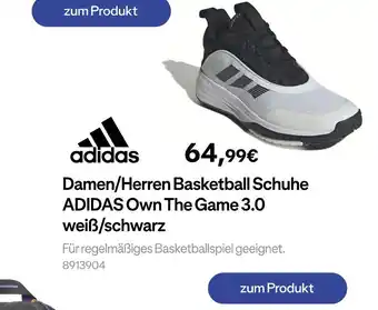 Decathlon Adidas damen/herren basketball schuhe Angebot