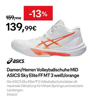 Decathlon Asics damen/herren volleyballschuhe mid Angebot