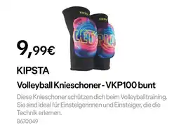Decathlon Kipsta volleyball knieschoner - vkp100 bunt Angebot