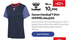 Decathlon Hummel damen handball t-shirt hummel blau/pink Angebot