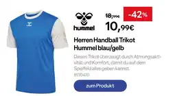 Decathlon Hummel herren handball trikot hummel blau/gelb Angebot