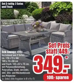 B1 Discount Baumarkt Eck-Lounge "Elli" Angebot