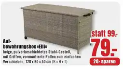 B1 Discount Baumarkt Aufbewahrungsbox >>Elli<< Angebot