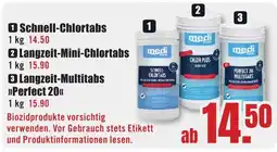 B1 Discount Baumarkt medi POOL Schnell-Chlortabs Angebot