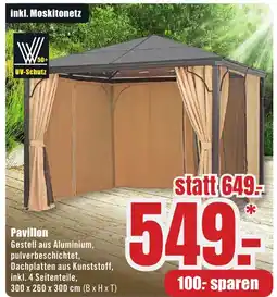 B1 Discount Baumarkt Pavillon Angebot