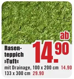 B1 Discount Baumarkt Rasenteppich "Tuft" Angebot