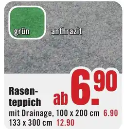 B1 Discount Baumarkt Rasenteppich Angebot