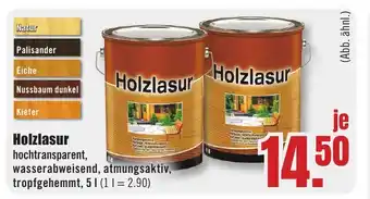 B1 Discount Baumarkt Holzlasur Angebot