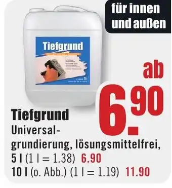 B1 Discount Baumarkt Tiefgrund Angebot