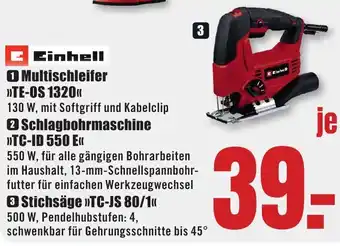 B1 Discount Baumarkt Einhell Stichsäge >>TC-JS 80/1<< Angebot