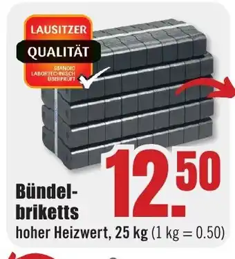 B1 Discount Baumarkt Bündelbriketts Angebot