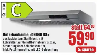 B1 Discount Baumarkt Unterbauhaube >>DH640 IXL<< Angebot