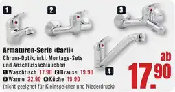 B1 Discount Baumarkt Armaturen-Serie >> Carli<< Angebot