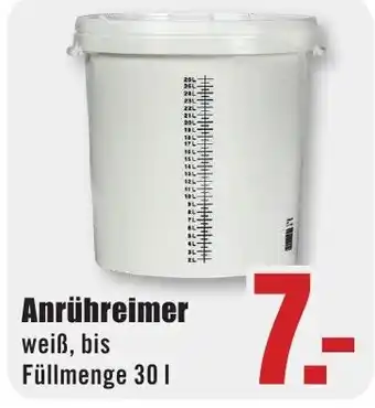 B1 Discount Baumarkt Anrühreimer Angebot