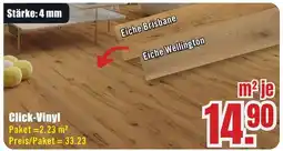 B1 Discount Baumarkt Click-Vinyl Angebot