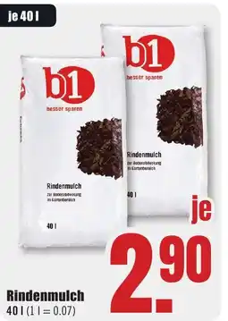 B1 Discount Baumarkt b1 Rindenmulch Angebot