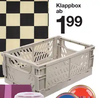 Zeeman Klappbox Angebot