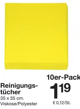 Zeeman Reinigungstücher Angebot