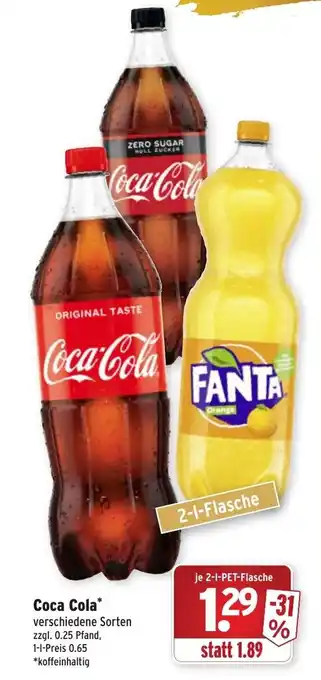 Wasgau Coca Cola Angebot