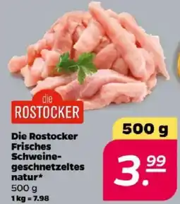 NETTO Die Rostocker Frisches Schweinegeschnetzeltes natur Angebot