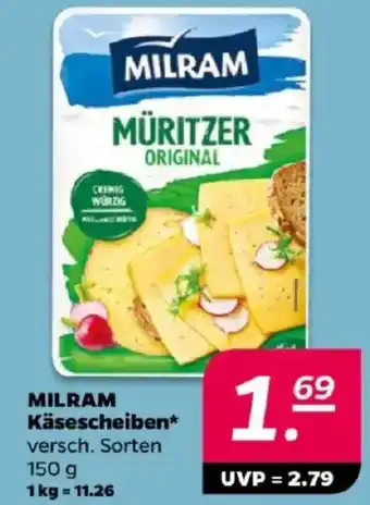 NETTO MILRAM Käsescheiben Angebot