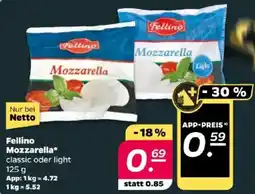 NETTO Fellino Mozzarella Angebot
