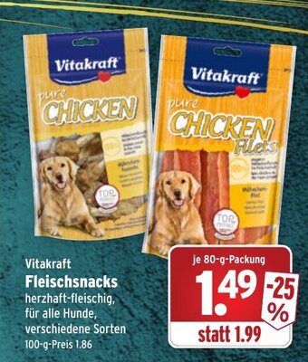 Wasgau Vitakraft Fleischsnacks Angebot