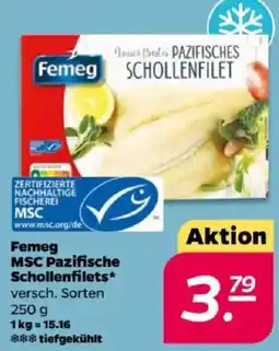 NETTO Femeg MSC Pazifische Schollenfilets Angebot