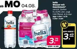 NETTO hella Wasser mit Geschmack Angebot