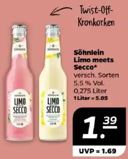 NETTO Söhnlein Limo meets Secco Angebot