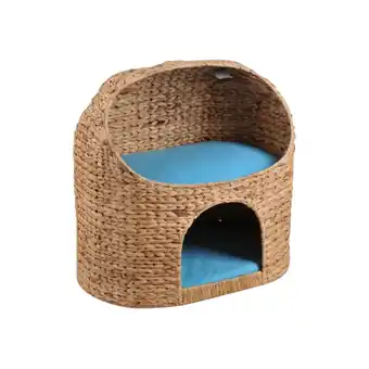 Netto Marken-Discount Katzenhöhle Marvin, Kissen in türkis Angebot