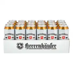Netto Marken-Discount Herrenhaeuser Premium Pilsener 4,9 % vol 0,5 Liter Dose, 24er Pack Angebot