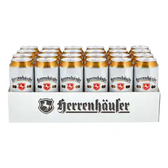 Netto Marken-Discount Herrenhaeuser Premium Pilsener 4,9 % vol 0,5 Liter Dose, 24er Pack Angebot
