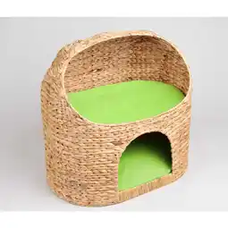 Netto Marken-Discount Katzenhöhle Marvin, Kissen in grün Angebot