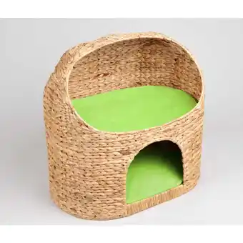 Netto Marken-Discount Katzenhöhle Marvin, Kissen in grün Angebot