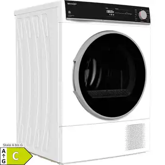 Netto Marken-Discount SHARP Wärmepumpentrockner KD-NHH8S8GW3-DE Angebot