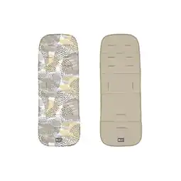 Netto Marken-Discount Kikkaboo Kinderwageneinlage Sitzauflage beidseitig verwendbar Universalauflage beige Angebot