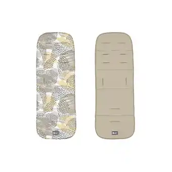 Netto Marken-Discount Kikkaboo Kinderwageneinlage Sitzauflage beidseitig verwendbar Universalauflage beige Angebot