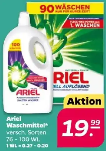 NETTO Ariel Waschmittel Angebot